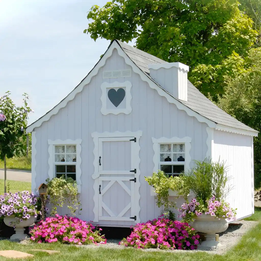 Little Cottage Co. The Gingerbread Cottage Playhouse Kit