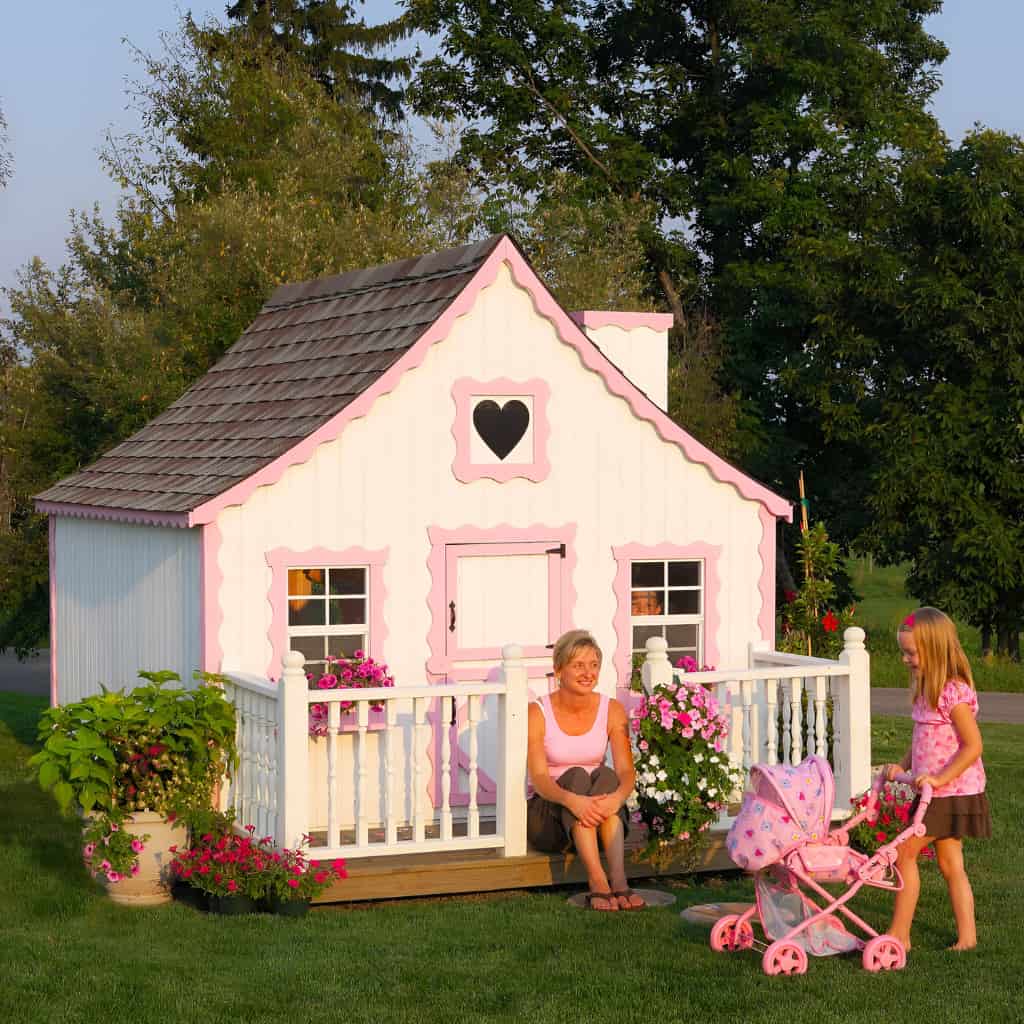Little Cottage Co. The Gingerbread Cottage Playhouse Kit