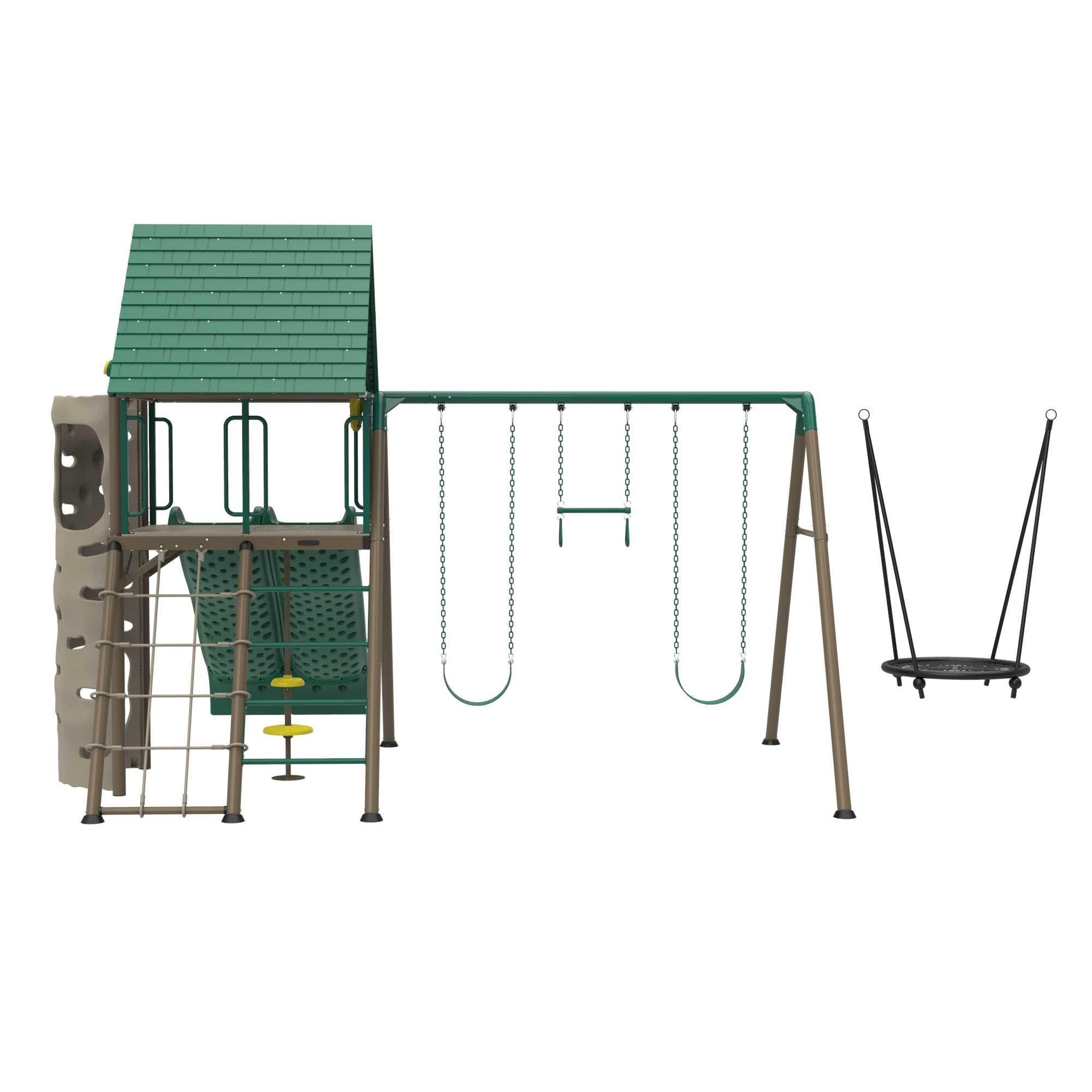 Lifetime Big Stuff Two-Slide Swing Set - 91079