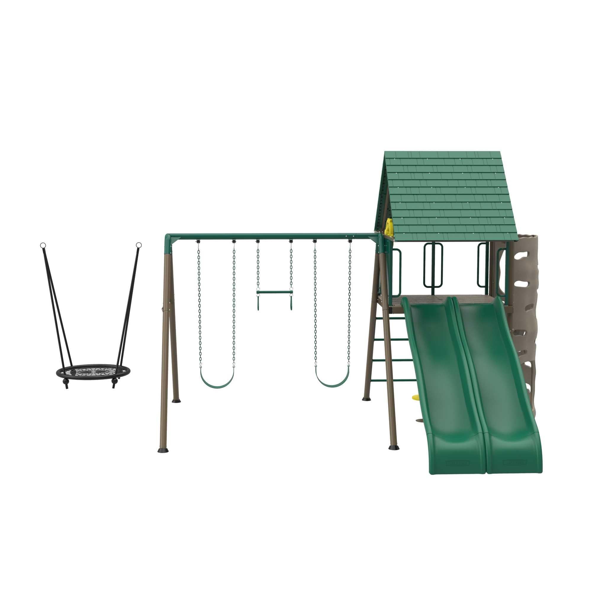Lifetime Big Stuff Two-Slide Swing Set - 91079