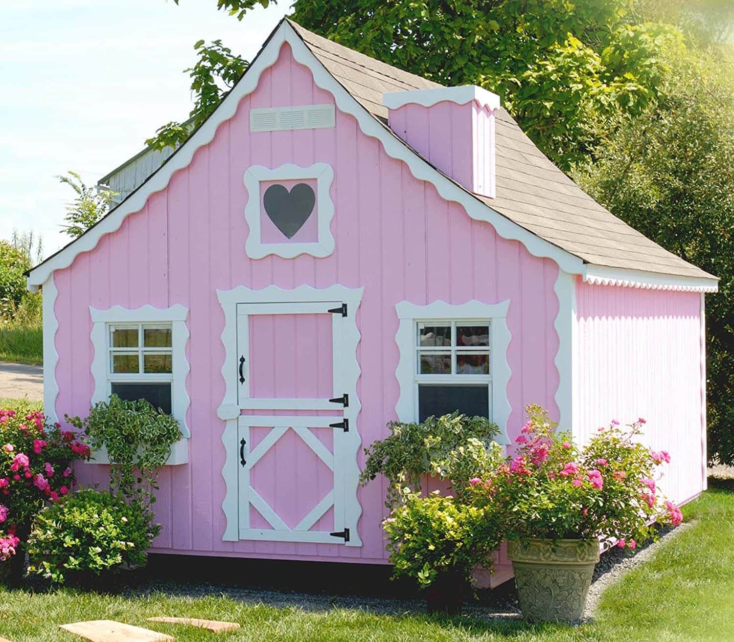 Little Cottage Co. The Gingerbread Cottage Playhouse Kit