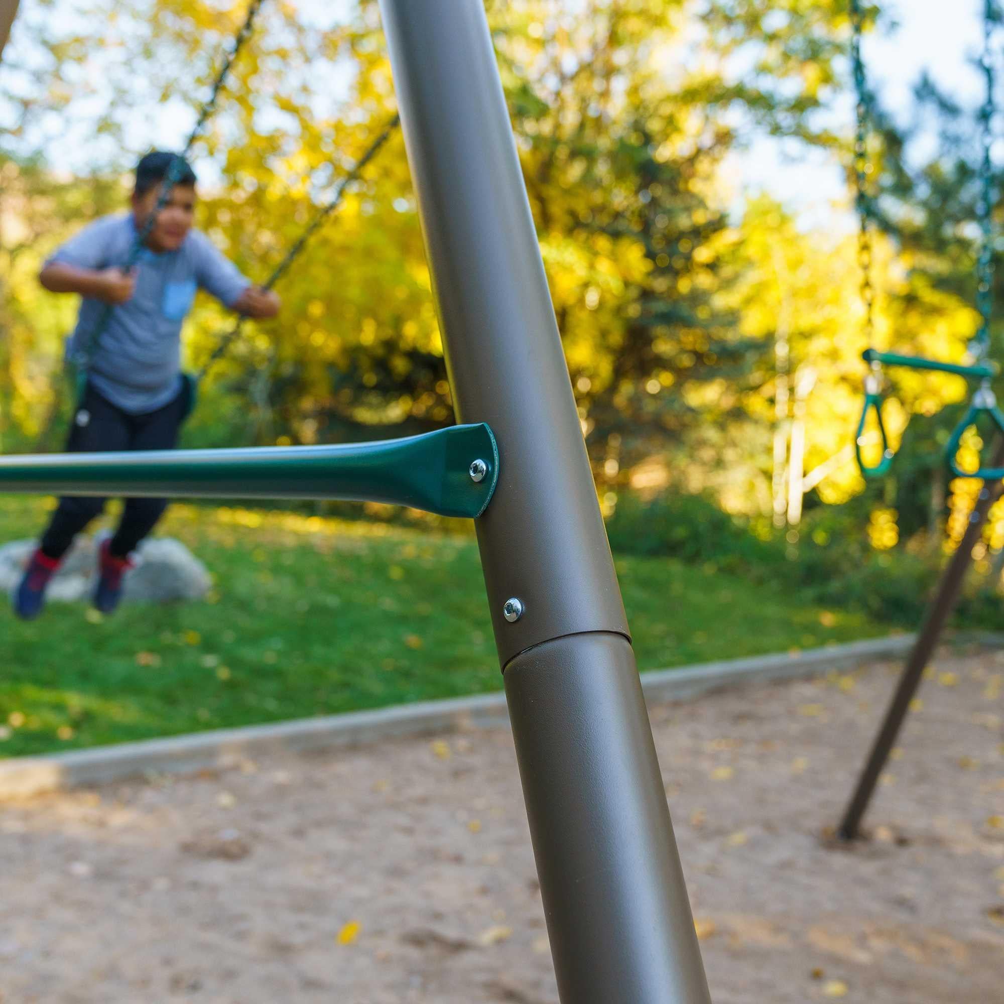 Lifetime Metal Swing Set (Earthtone) - 91137