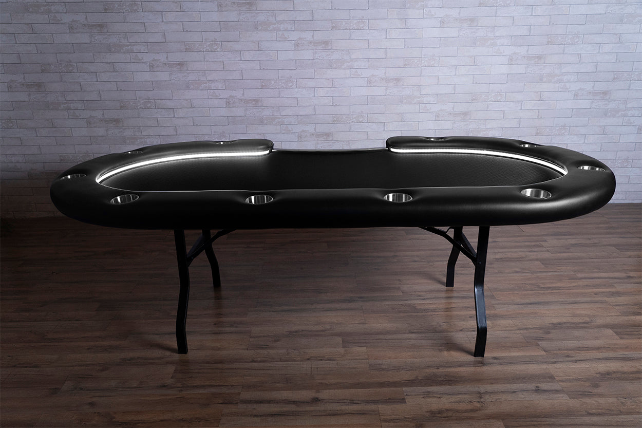 The Aces Pro Alpha LED Poker Table 2BBO-APA