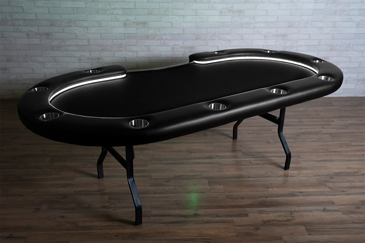 The Aces Pro Alpha LED Poker Table 2BBO-APA