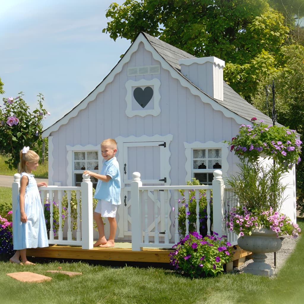 Little Cottage Co. The Gingerbread Cottage Playhouse Kit